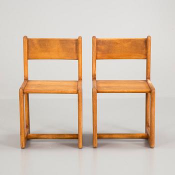 BARNMÖBEL, 3 delar, "BA-serien", Stephan Gip, Herbert Andersson, Gärsnäs, 1960-tal.