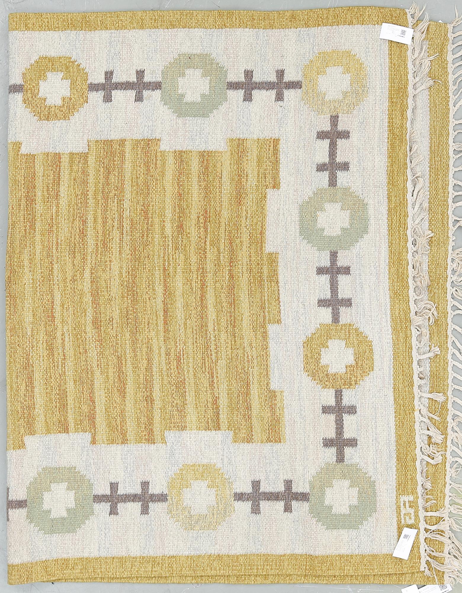 MATTA. Rölakan. Signerad AGS (Anna Greta Sjökvist). Ca 245x162 cm.