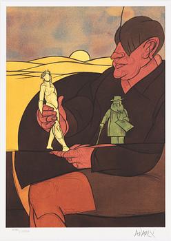 "Die Kunst der Graphik", suite comprising 6 prints, 1982, signed 4343/10000.