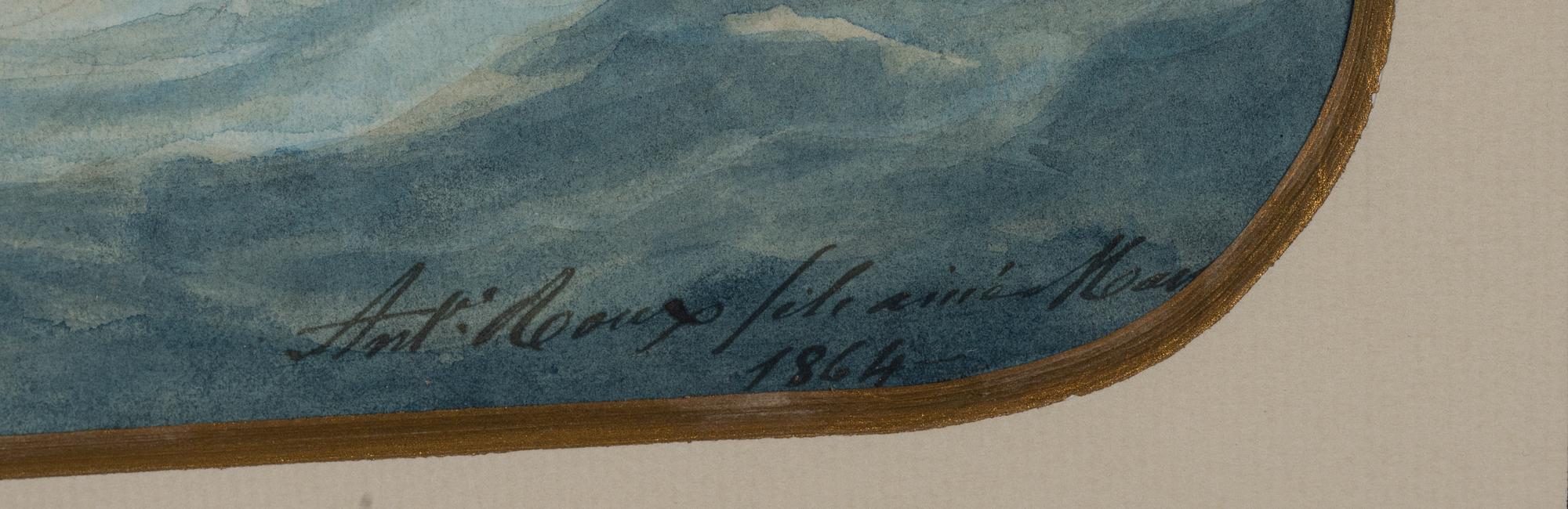 Mathieu-Antoine Roux, The full-rigged ship "Irma" off Le Havre.