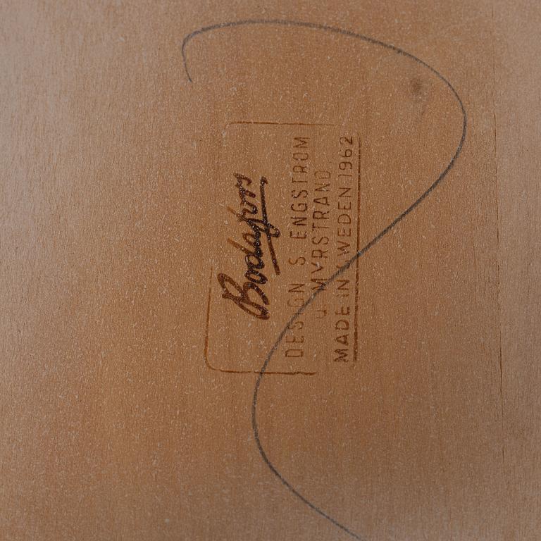 Sven Engström och Gunnar Myrstrand, sängbord, ett par, troligtvis Bodafors, 1960-tal.