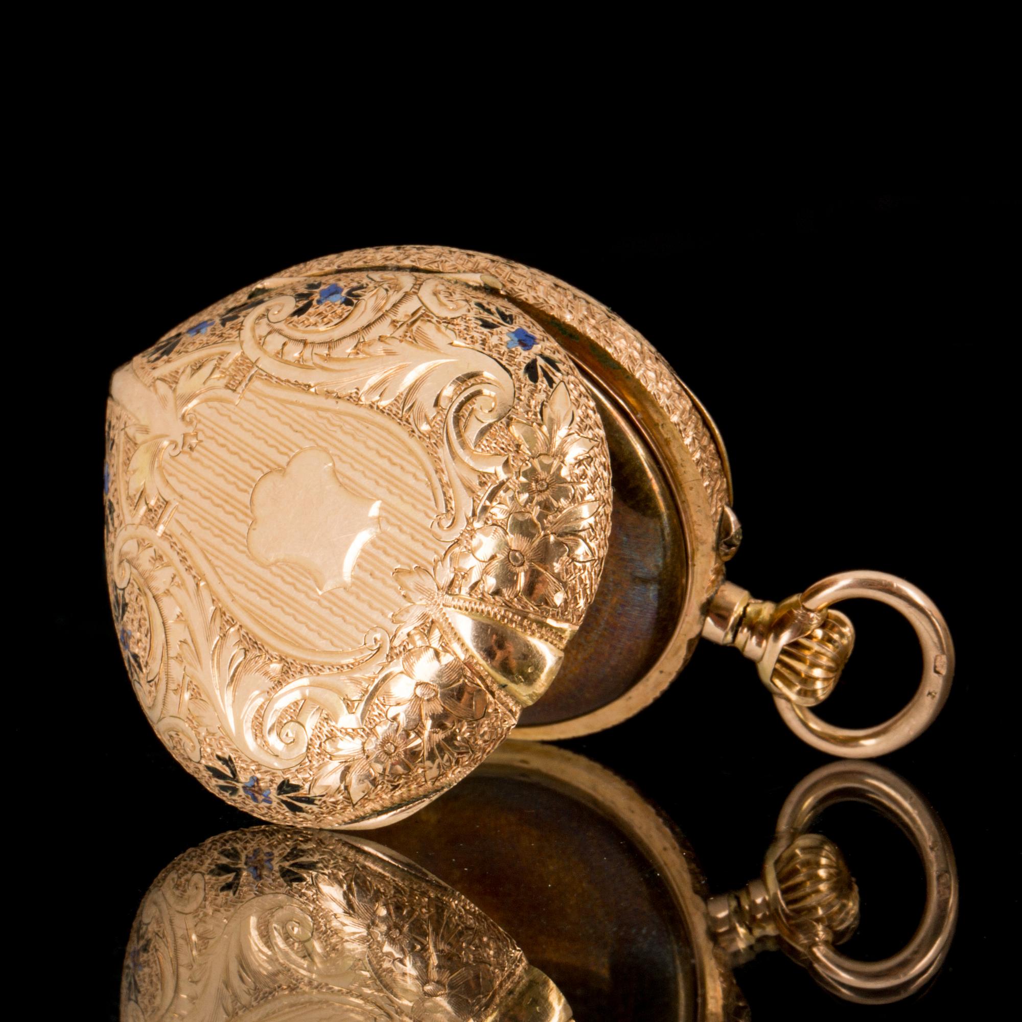 FICKUR, 18 K. Vikt tot 12.1g.