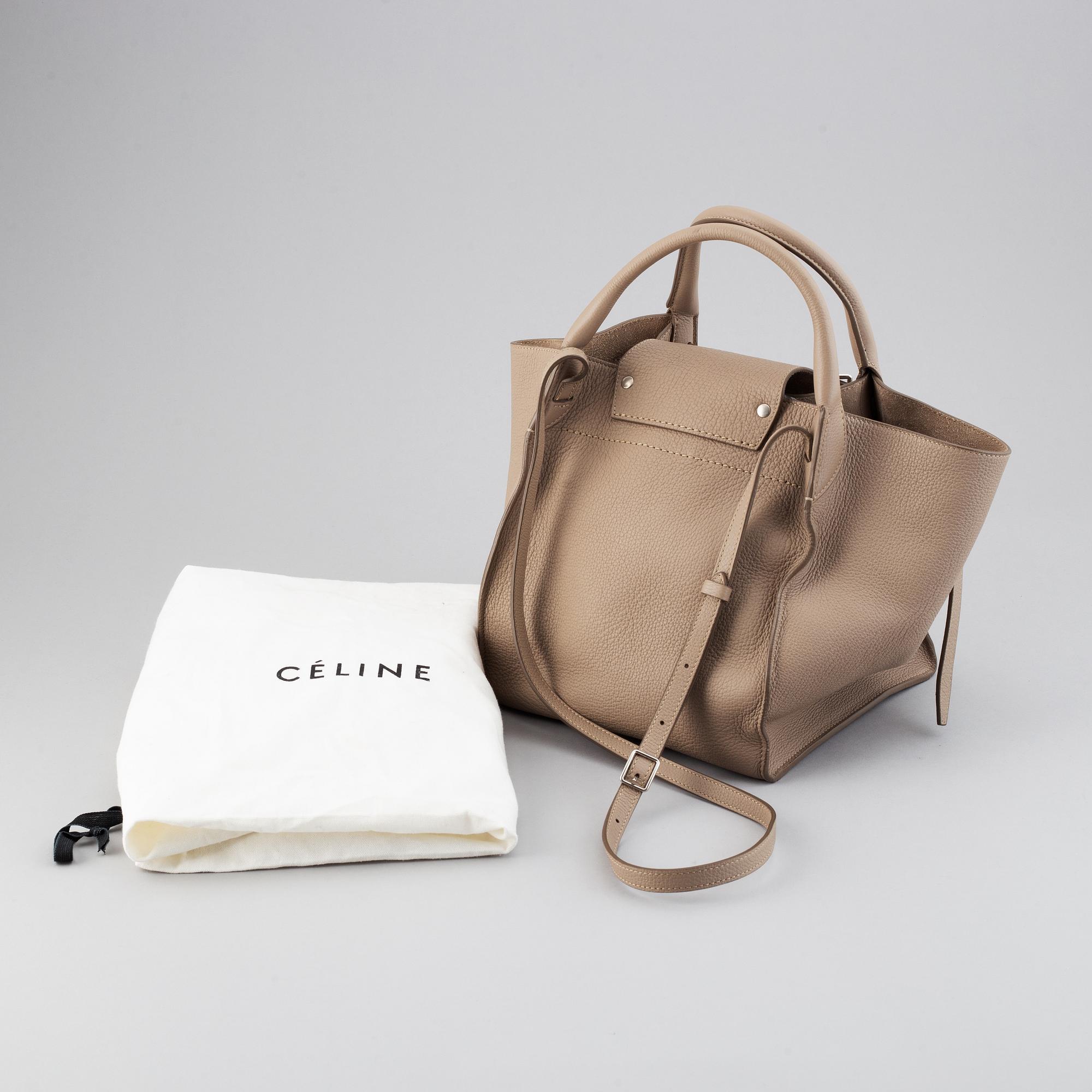 Céline, a 'Big Bag' leather handbag.