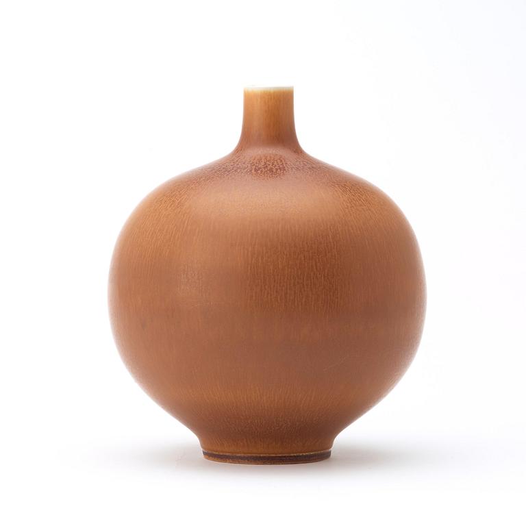 Berndt Friberg, a stoneware vase, Gustavsberg Studio 1963.