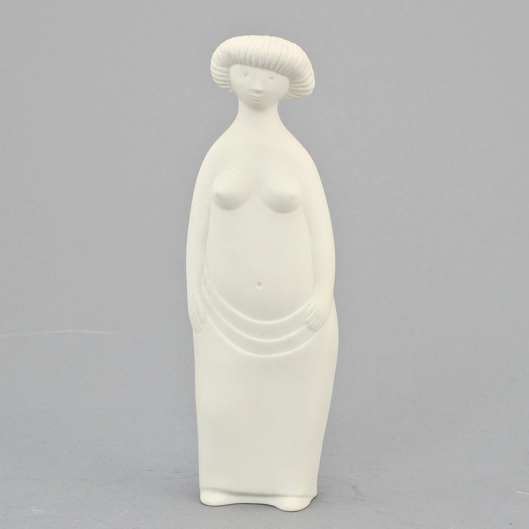 FIGURIN, parian, "Lilla Eva", Stig Lindberg, 1900-tal.