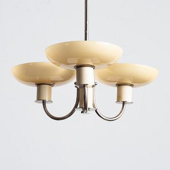 Erik Tidstrand, taklampa, modell "28890", Nordiska Kompaniet, 1930-40-tal.