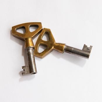 Carl Malmsten, skrivbord och karmstol "Nya Guldheden" Åfors möbelfabrik.