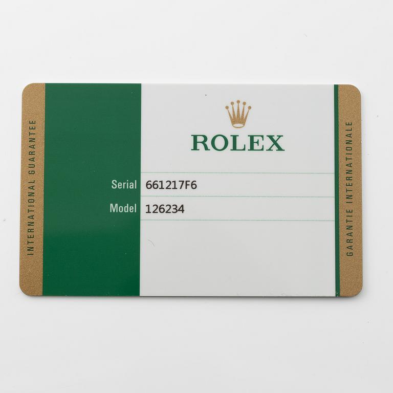 Rolex, Datejust, "Bright Black Dial", ca 2019.