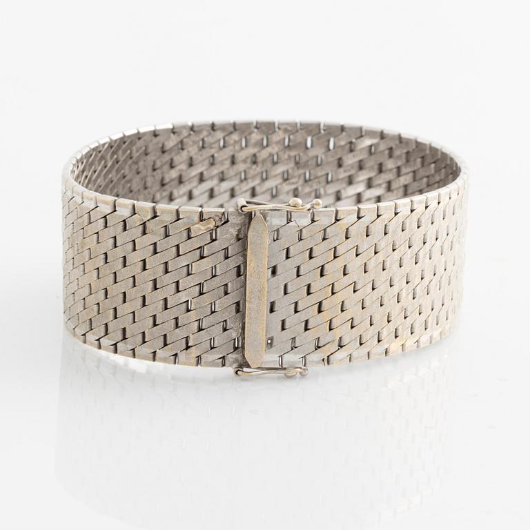 Bucherer, armband, 18K vitguld,