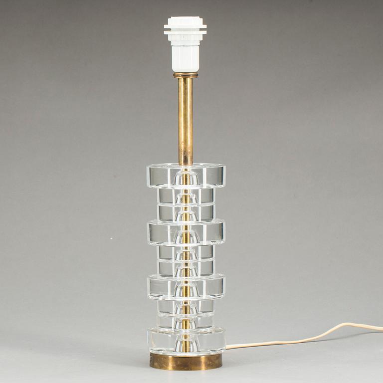 BORDSLAMPA, Carl Fagerlund, Orrefors.