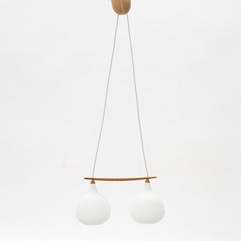 Uno & Östen Kristiansson, taklampa, Luxus, Vittsjö, 1960/70-tal.