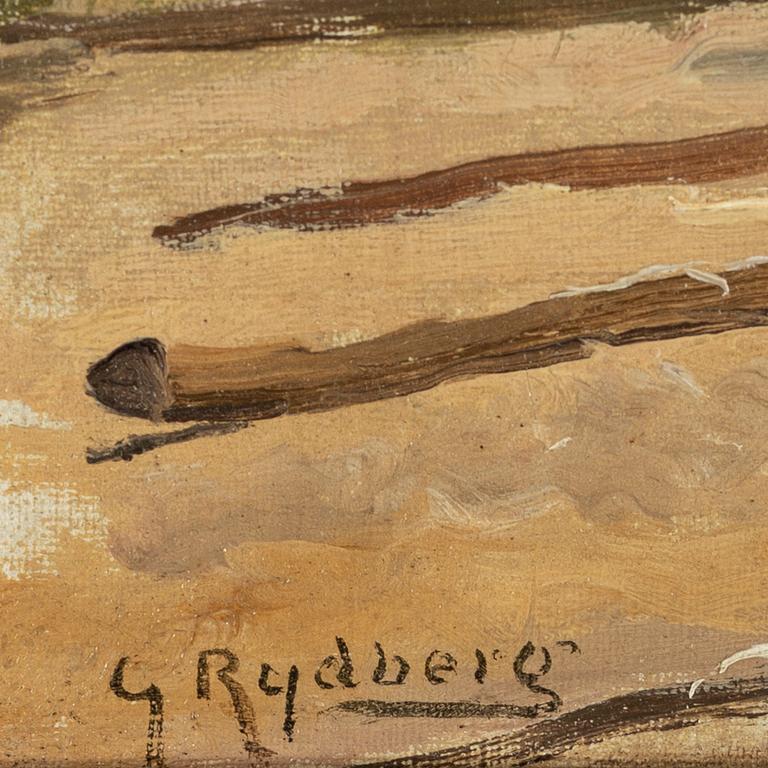GUSTAF RYDBERG, olja på duk, signerad G. Rydberg. - Bukowskis