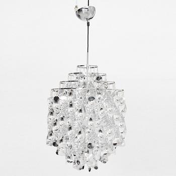 A 'Spiral SP01' pendant lamp by Verner Panton, designed 1969.