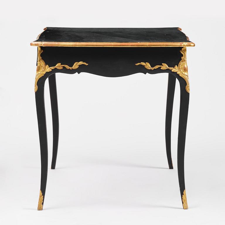 A Swedish rococo desk by C. W. Hein (master in Stockholm 1755-83).