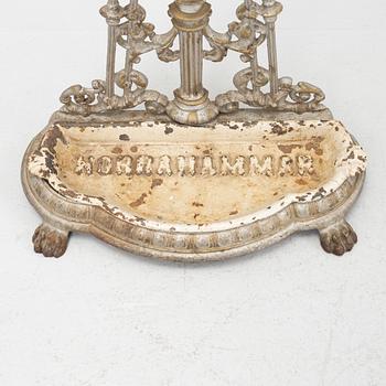 Paraplyställ, gjutjärn. omkring 1900.