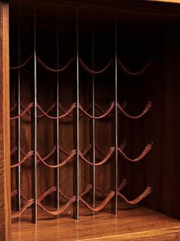 HANS J WEGNER, a bar cabinet executed by cabinetmaker Axel I Sørensen, for the Mayor's office, Aarhus City Hall,  1941.