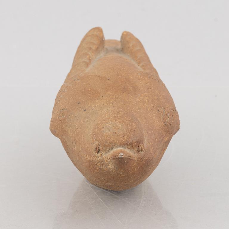 Tyra Lundgren, a stoneware sculpture, Gustavsberg.