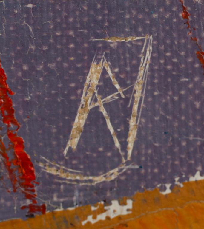 RAGNAR JOHANSSON, olja på duk, monogramsign.