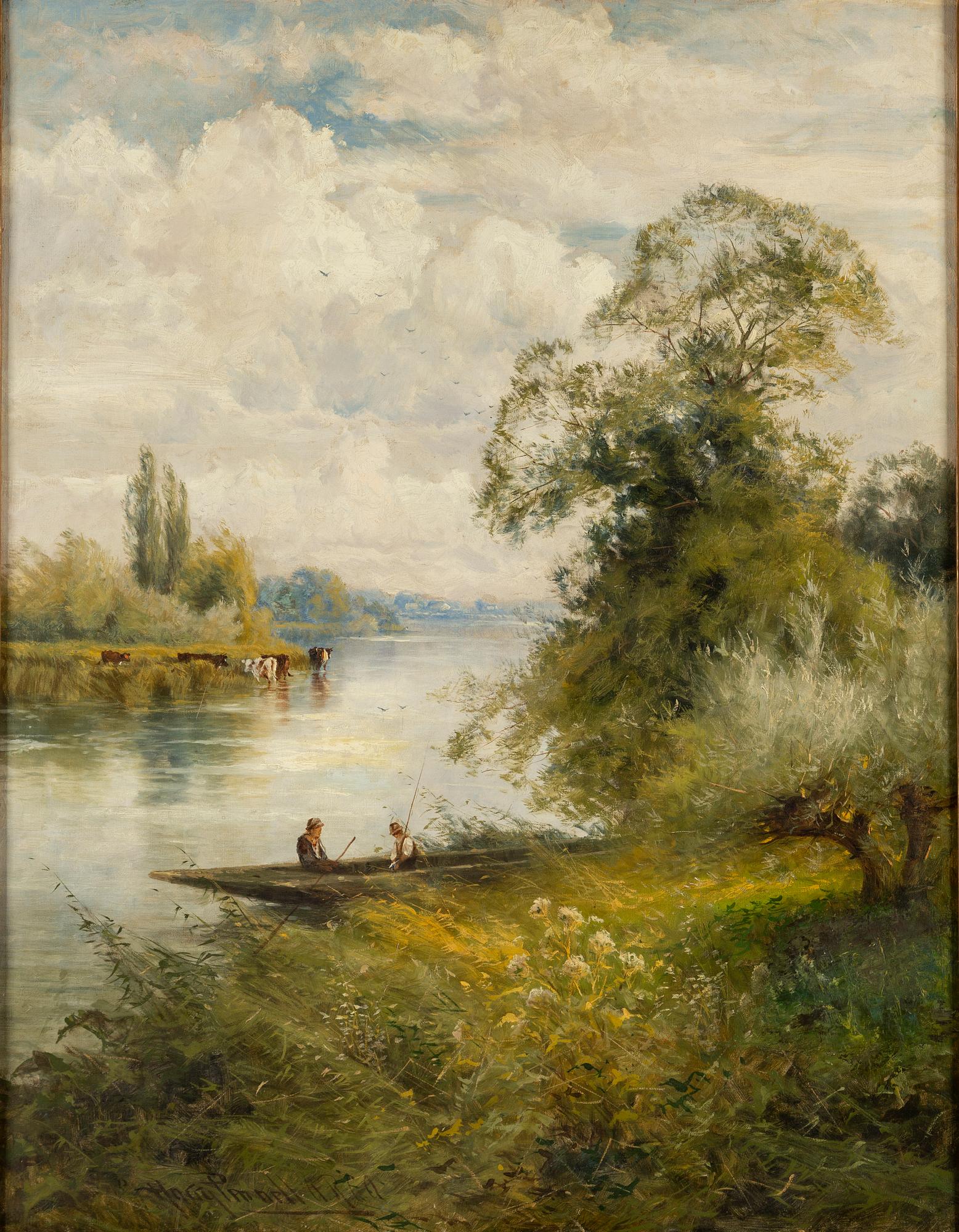 HARRY PENNELL, olja på duk, signerad.
