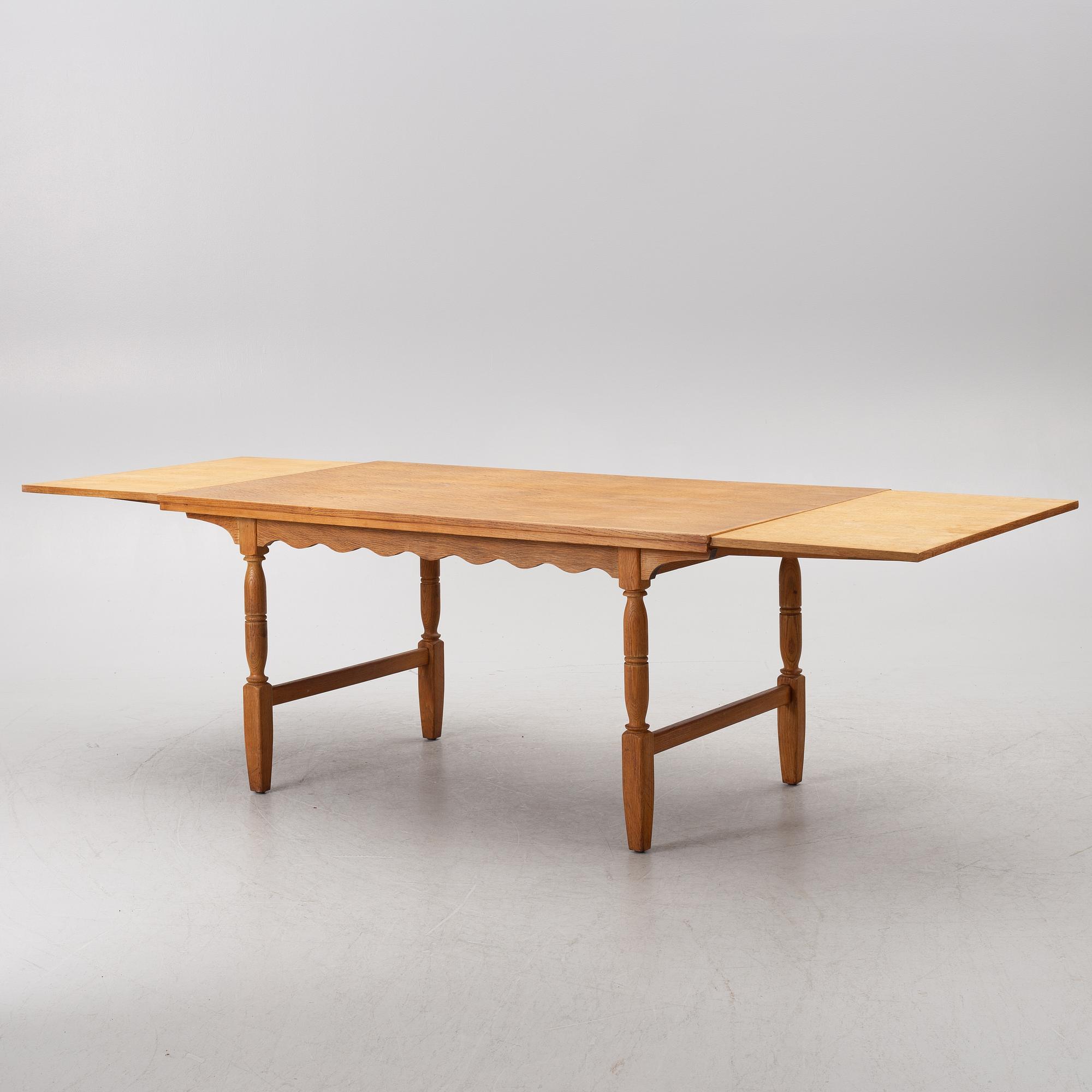 Axel O Röck, matgrupp, 7 delar,  Otterup Møbelfabrik, Danmark, 1960-tal.