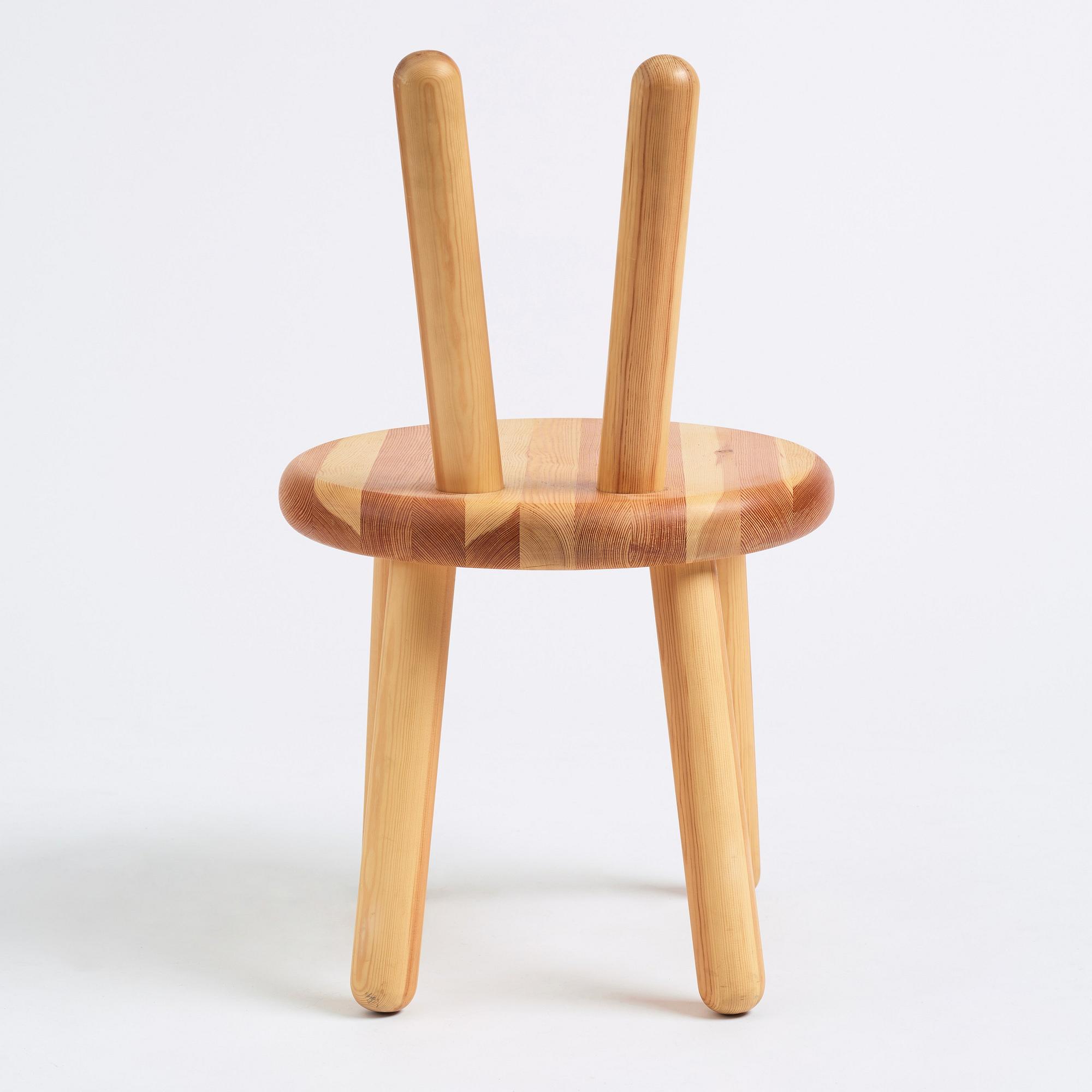 Fredrik Paulsen, a unique "Bamba" chair, prototype, 2014.