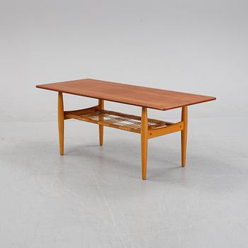 Karl-Olof Westberg, a teak veneered coffee table, AB Tengsjömöbler, 1950's/1960's.