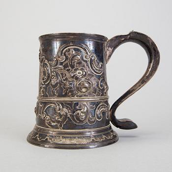 STOP, silver, London, England, 1802. Vikt 585 g.