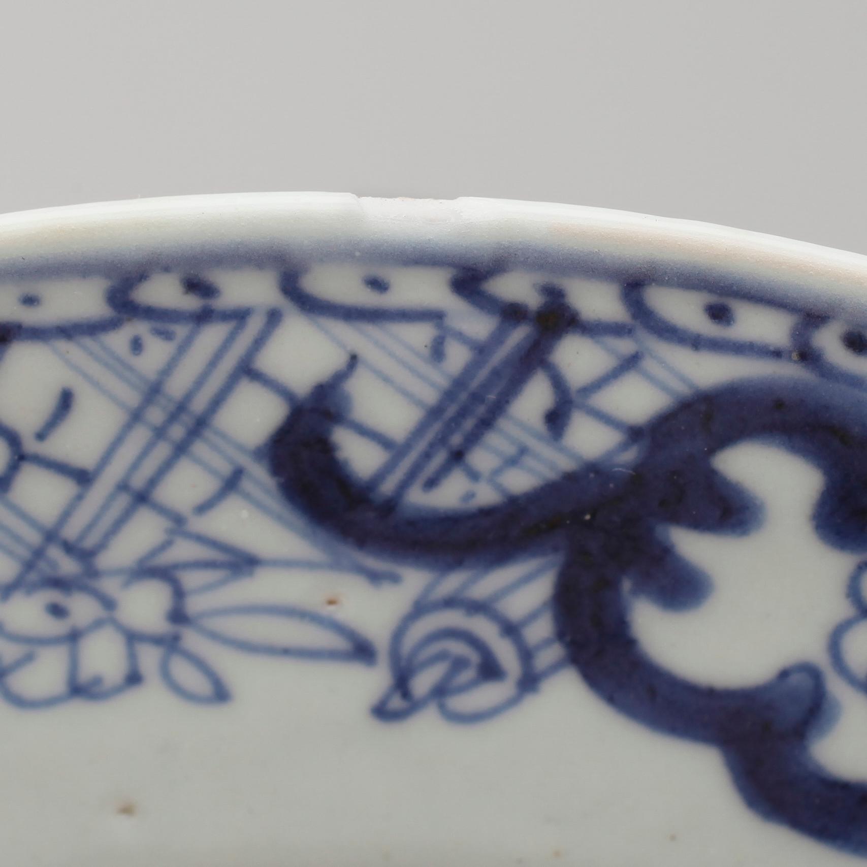 TALLRIKAR, 1 par, porslin, Kina, Qianlong 1736-1795.