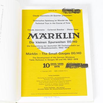 Märklin, Böcker och kataloger, 26 volymer.