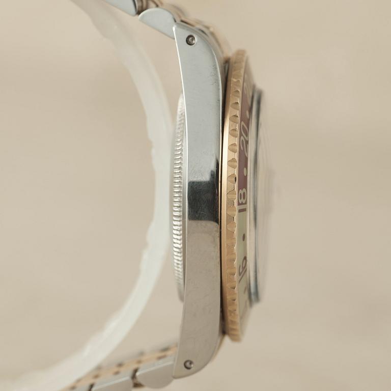 ROLEX, Oyster Perpetual, GMT-Master, Chronometer, "Root Beer, Nipple dial", wristwatch, 40 mm,