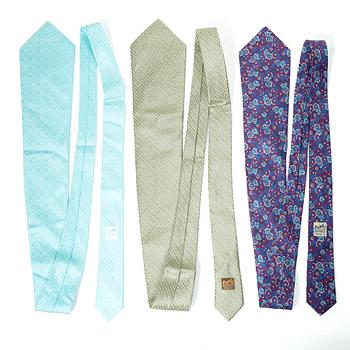 Hermès, ties, 3 pcs.