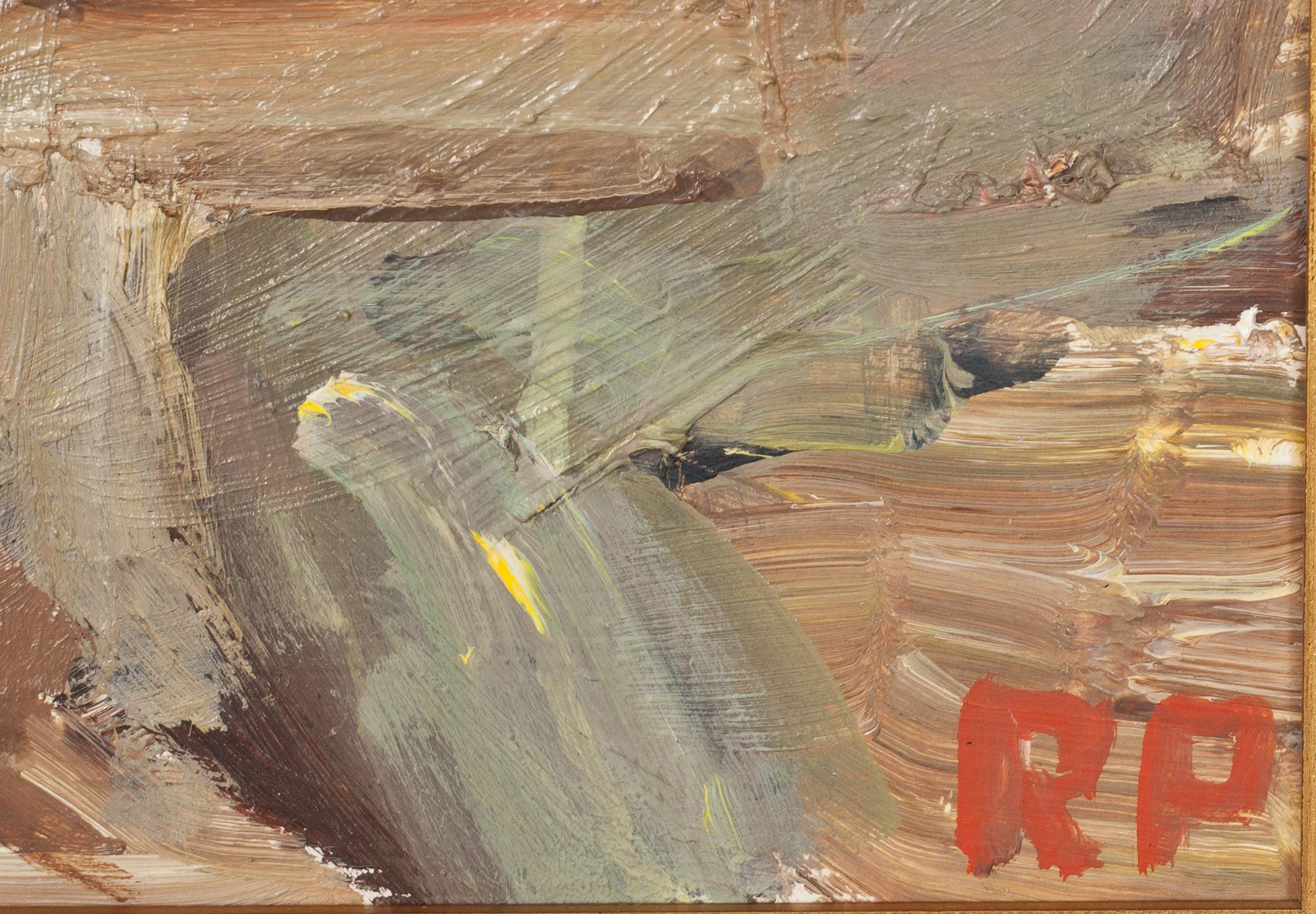 RAGNAR PERSON, olja på pannå, signerad.