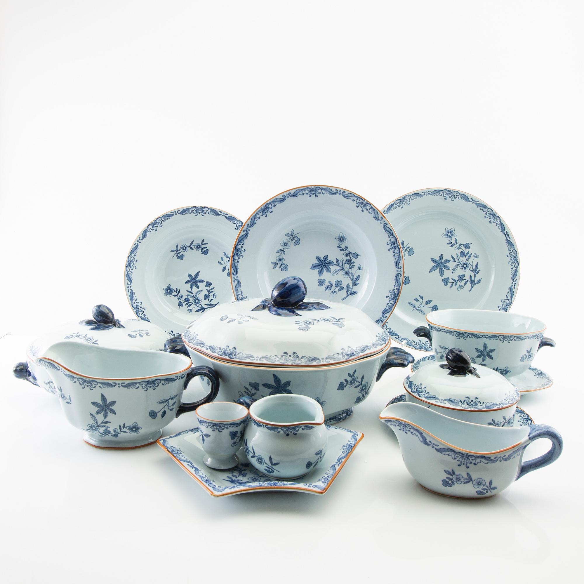 Service approx. 141 pcs "Ostindia" Rörstrand stoneware.