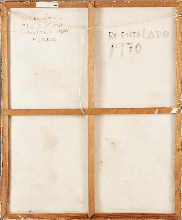 CARLOS JURADO, olja på duk. Sign och dat -60.