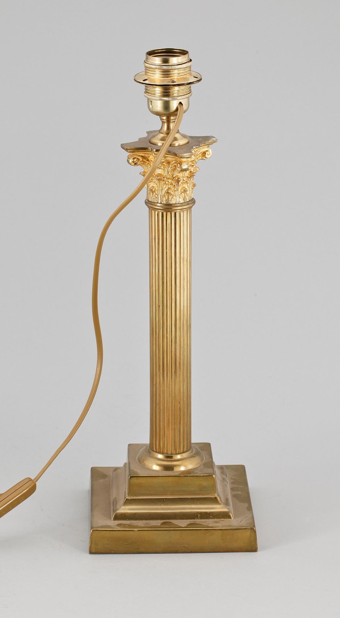 BORDSLAMPA, empirestil, 1900-tal.