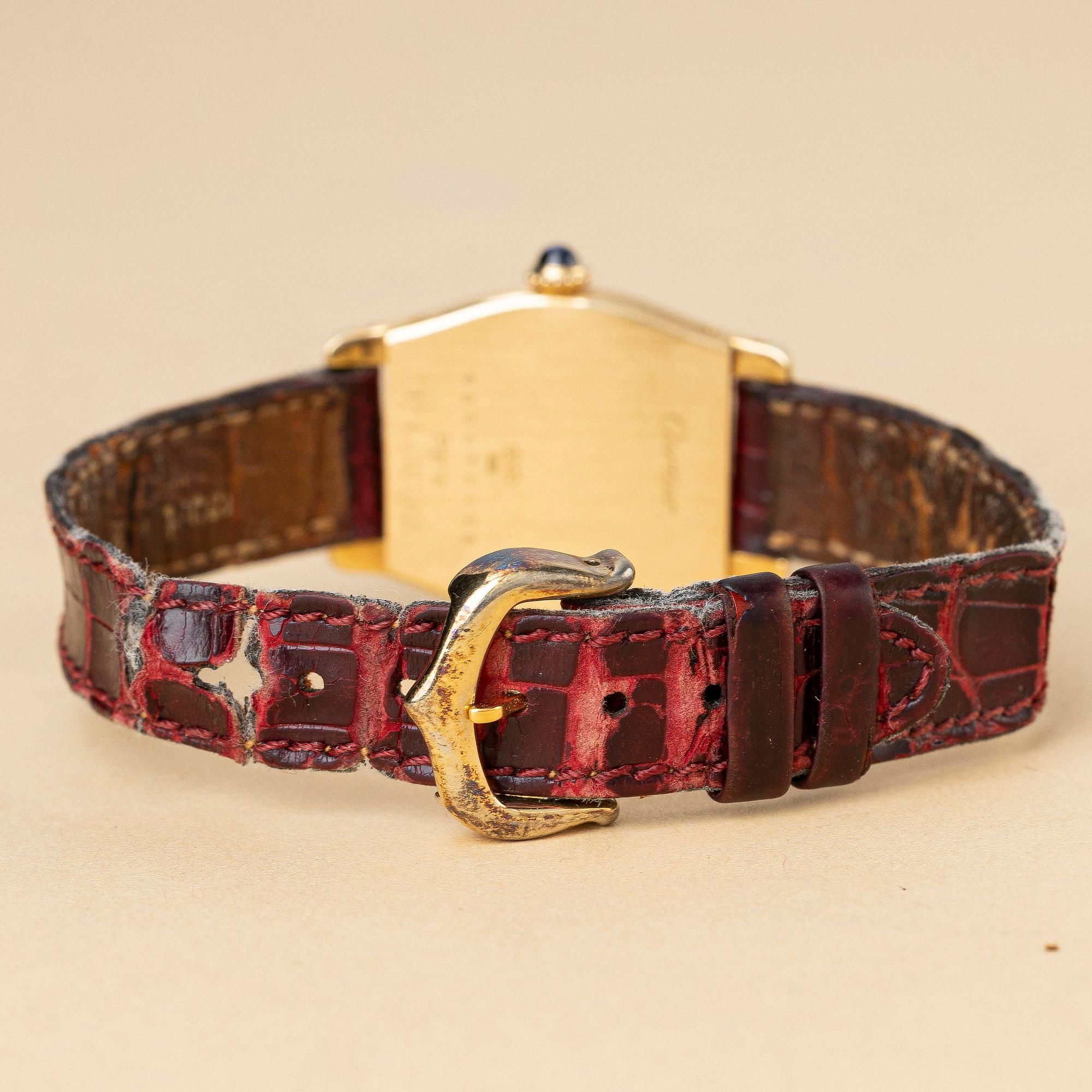 Cartier, Tortue, "Swiss Dial", ca 1980.