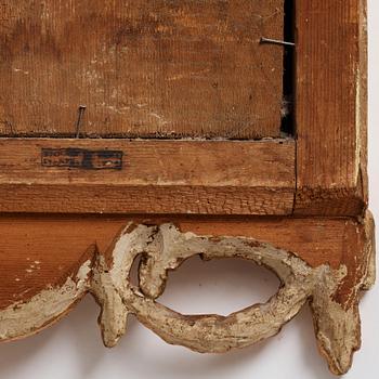 A Swedish Transition mirror by J. Åkerblad 1772.