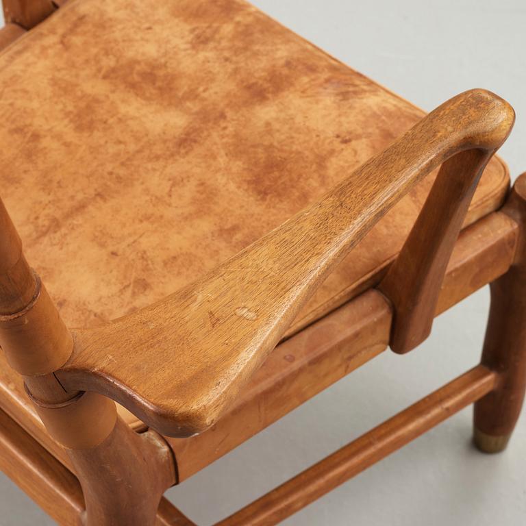 SCANDINAVIAN MODERN, fåtöljer, 3 st, 1900-talets mitt.