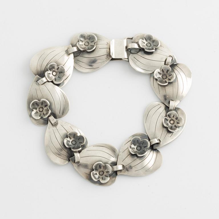 Anton Michelsen, bracelet, silver.