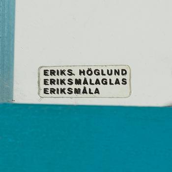Erik Höglund, hallmöbel, 2 delar, Eriksmålaglas, Eriksmåla, 1960-70-tal.
