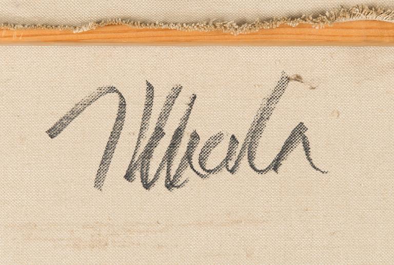 Outi Ikkala, olja på duk, signerad a tergo.