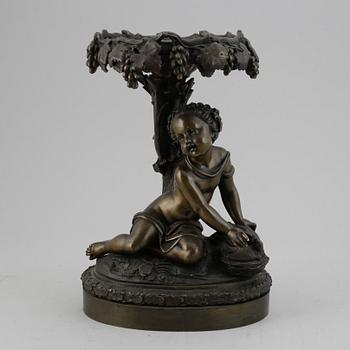 A Bronze tazza, 1800's.