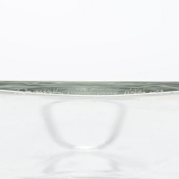Kaj Franck, glass carafe 'KF 504', signed K. Franck Nuutajärvi Notsjö -63.