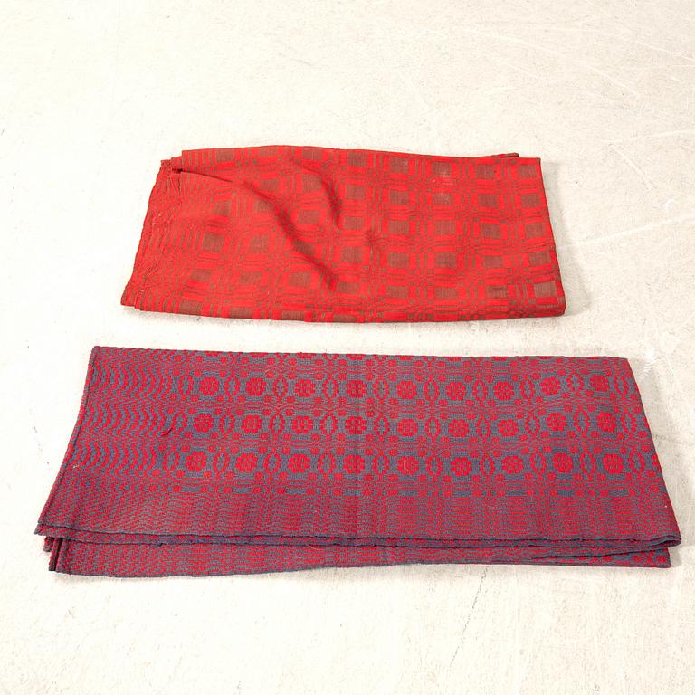 Stone tablecloths 3 pcs early 20th century, approximately 167x135 cm, 170x140 cm, and 172x150 cm.