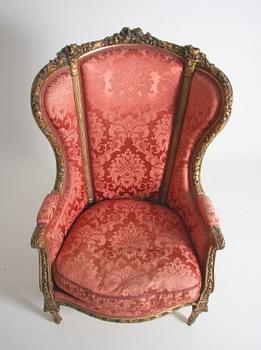 BERGÈRE. gustaviansk stil.