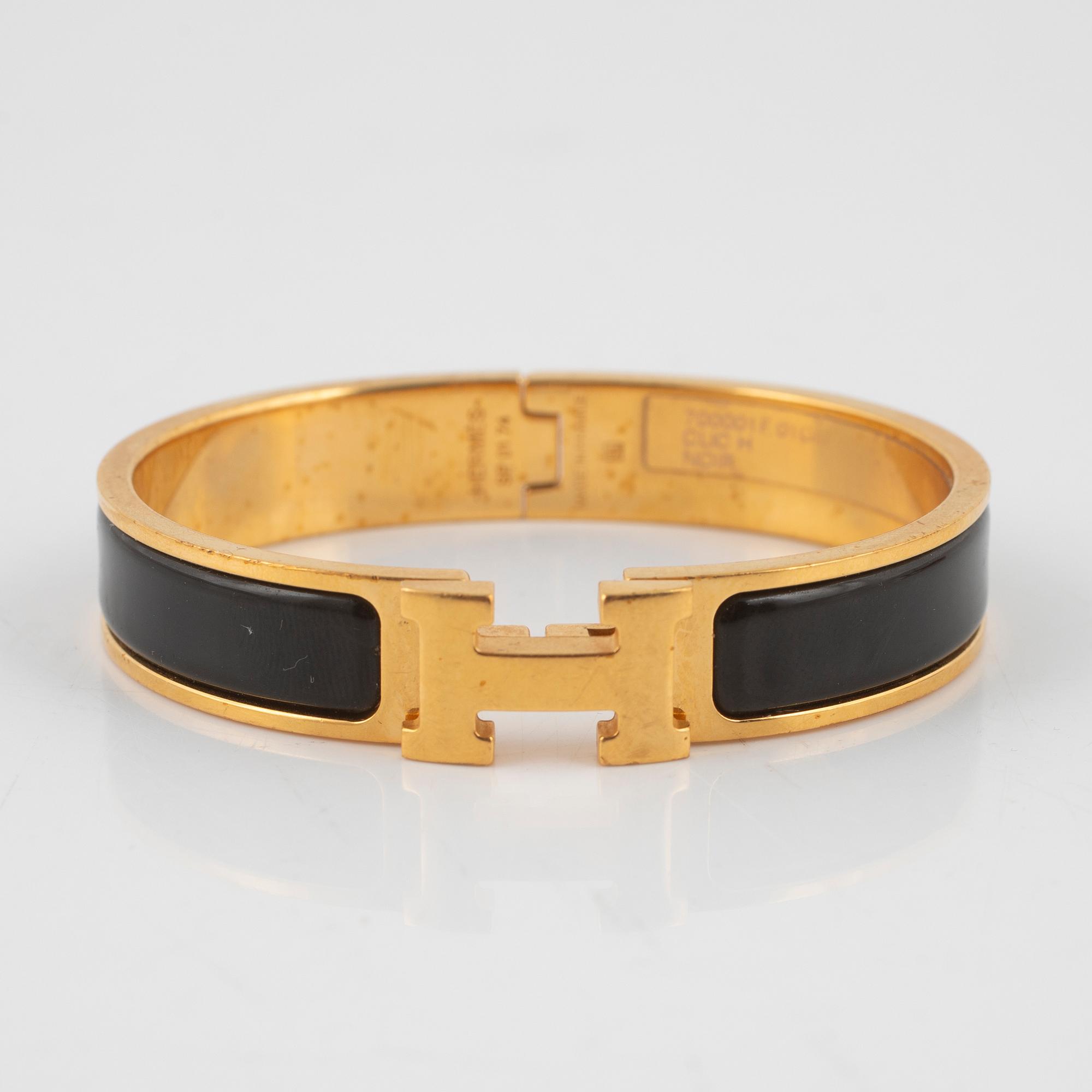 Hermès, a 'Clic H' bracelet, GM.