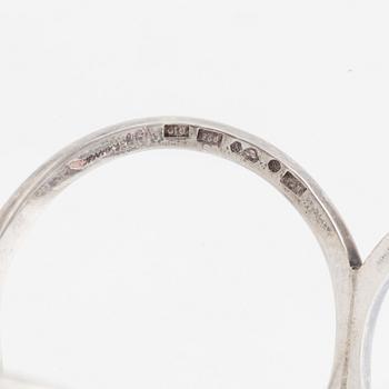Karl-Ingemar Johansson, armring, sterlingsilver.