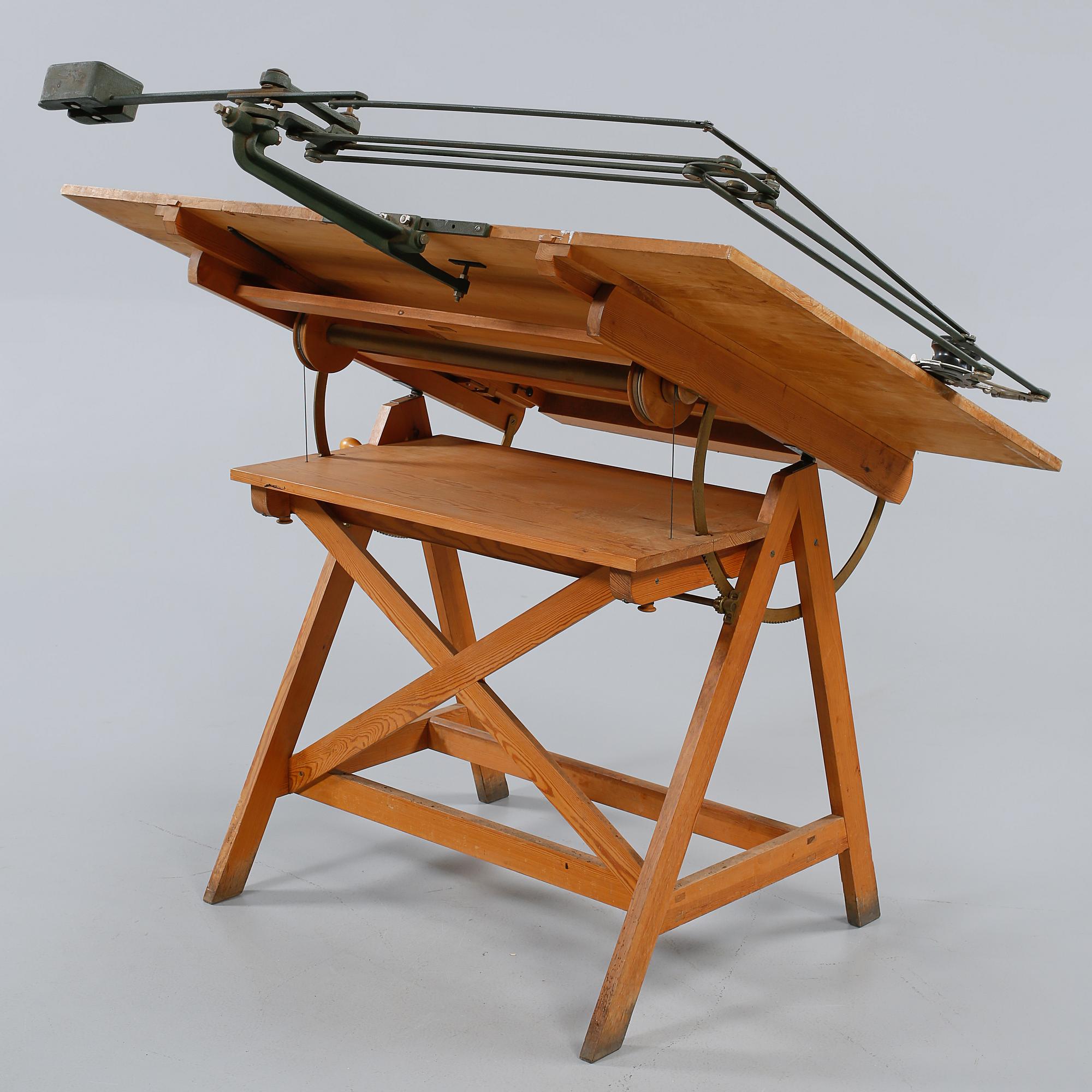 ARKITEKTBORD/RITBORD, Ingut, omkring 1900-talets mitt.