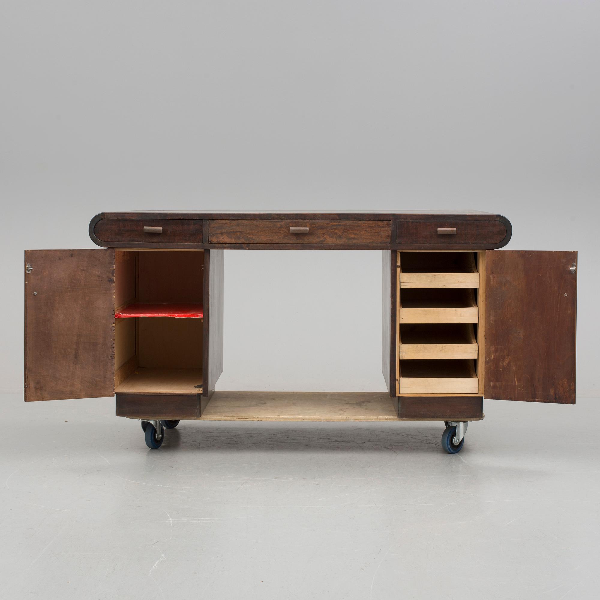 SKRIVBORD, funkis, 1940-tal.