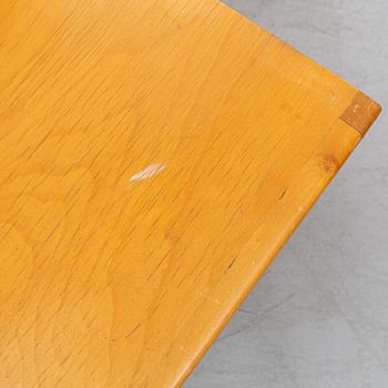 Six birch chairs by Sven Markelius, mid 20th Century.